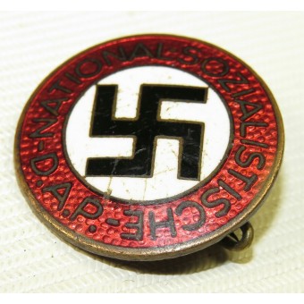 NSDAP, märke för nazistmedlemmar, M1/78 - Paulmann & Crone. Espenlaub militaria